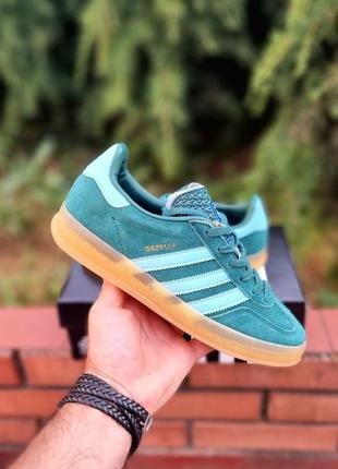 Мужские adidas gazelle indoor green