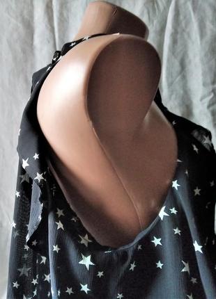 Сучасна блуза "зіркова" а-силует довгий рукав4 фото