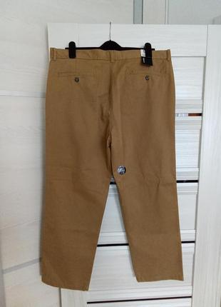 Брендовые новые коттоновые мужские джинсы-слаксы р.38-29.5 фото