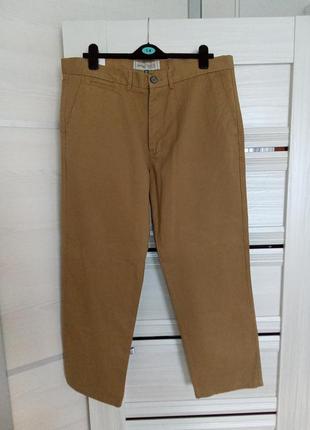 Брендовые новые коттоновые мужские джинсы-слаксы р.38-29.1 фото