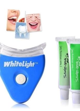 Система засіб для домашнього відбілювання зубів white light (вайт лайт)