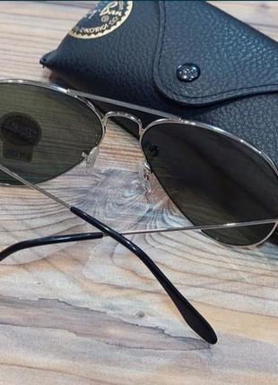 Сонцезахисні окуляри aviator large metal rb 3025 від ray ban!8 фото