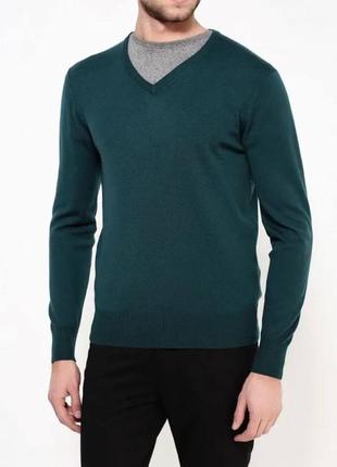 Rodier смарагдовий чоловічий полувер р.t4/м