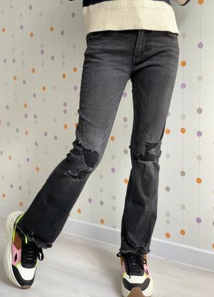 Дитячі чорні джинси zara для дівчинки/детские джинсы зара на девочку