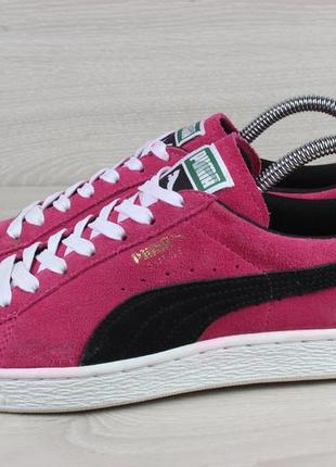 Замшеві жіночі кросівки puma suede оригінал, розмір 38