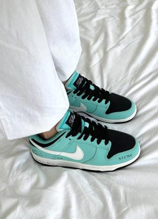 Женские кроссовки nike sb dunk low tiffany 36-37-38-39-409 фото