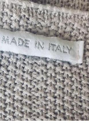 Італія - кофта з люрексовою ниткою і перлинами4 фото