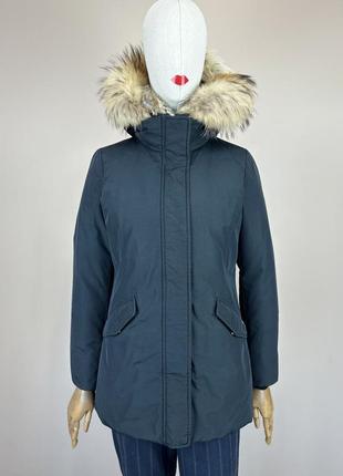 Woolrich arctic parka жіноча куртка пуховик зимовий мега теплий хутро єнота кролика вулріч парка2 фото