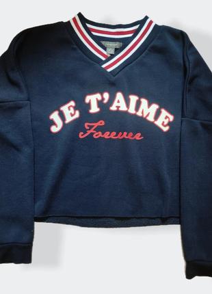 Укорочений світшот/худі