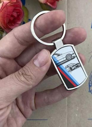 Металлический брелок bmw1 фото