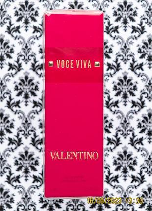 Оригинал парфюм valentino аромат voce viva духи цветочные древесно-мускусные 15 мл в упаковке edp1 фото