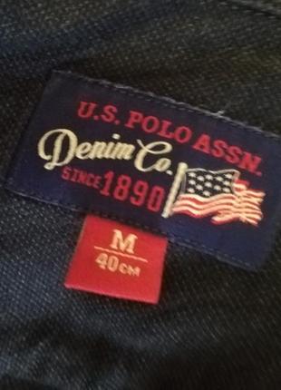 Рубашка рубашка мужская u.s.polo assn черная м6 фото