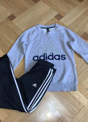 Спортивные штаны adidas xs 34-32 рост 152-158 см оригинал9 фото