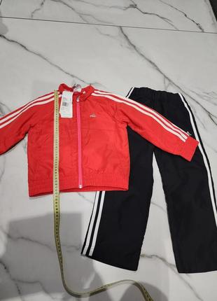 Новый оригинальный костюм sellwood adidas на флисе