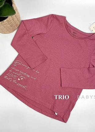 Детский хлопковый лонгслив / реглан / кофта  lefties