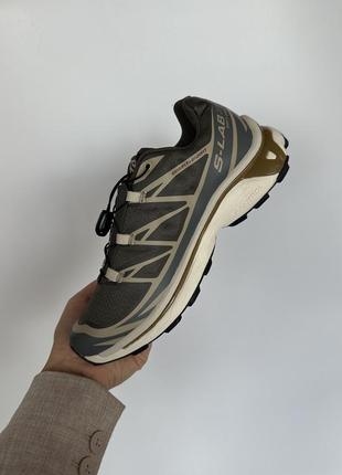 Salomon s/lab xt-6 beluga dull gold6 фото