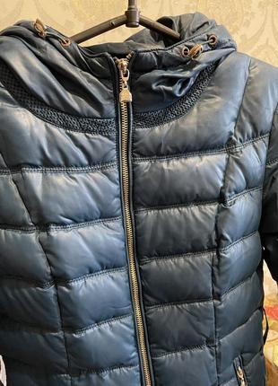 Зимова куртка, темно синя3 фото
