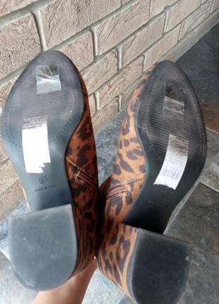 Леопардовые ботинки5 фото