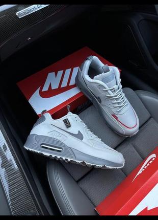 Nike air max 90 surplus gray м