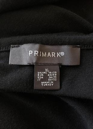 Новый черный базовый лонгслив оверсайз primark3 фото