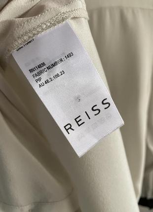 Reiss шовкова блуза сорочка шовк8 фото