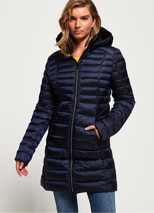 Superdry пуховая куртка микропуховик осень зима