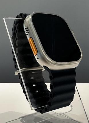 Смарт годинник apple watch ultra 49mm 1:1 ocean (чорний) б/у2 фото