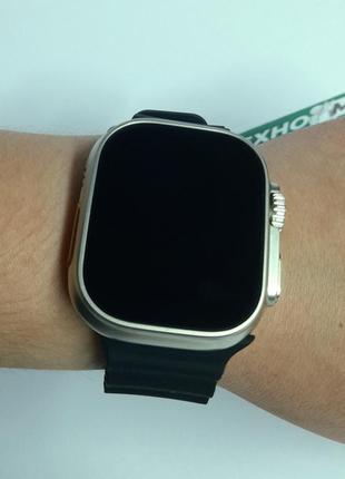 Смарт годинник apple watch ultra 49mm 1:1 ocean (чорний) б/у5 фото