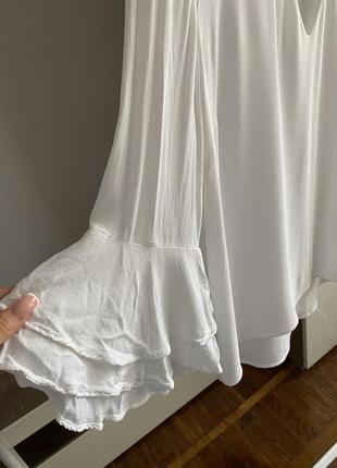 Zara біла шовкова блуза блузка шовк3 фото