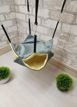 Гамак для гризунів, щурів, морських свинок, хом'яків. будинок для гризунів, шиншил