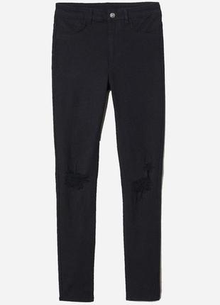 Джинсы next skinny mid rise черные