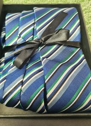 Набір запонки краватка затискач3 фото