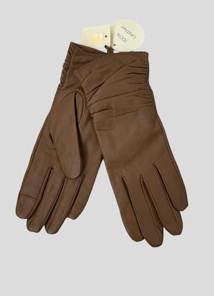 Новые кожаные перчатки с сенсорным пальчиком touch screen 100% кожа2 фото