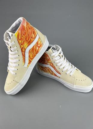 Фирменные высокие кеды vans sk8-hi old skool4 фото