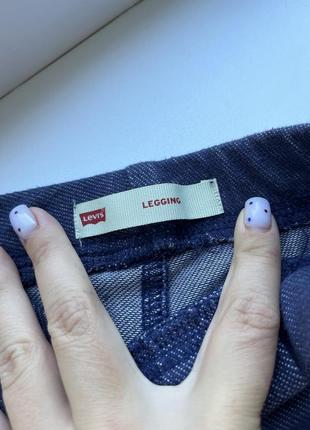 Лосины джегинсы джинсы узкие 9-12 месяцев levi’s