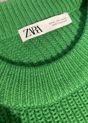 Zara оверсайз свитер