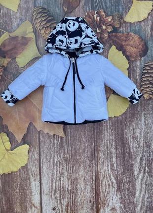 Двухсторонняя деми куртка5 фото