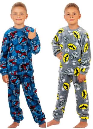 11цветов🌈теплая махровая пижама спайдермен бэтмен Дино марвел, теплая махровая пижама spider man, бэтмен, дыно, marvel, космос1 фото