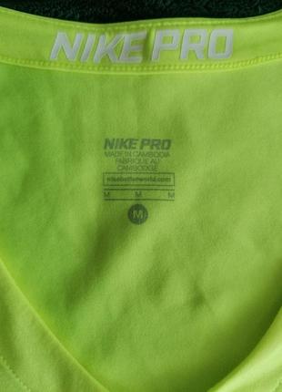 Спортивна футболка nike pro dry-fit4 фото