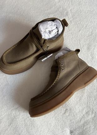 Черевики з канви/парусини zara (устілка 26см)