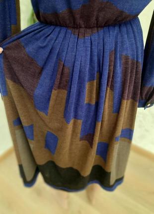 Винтажное платье-миди с шерстью fink modell4 фото