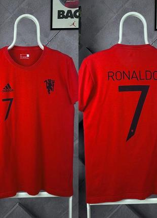 Футболка adidas ronaldo manchester united