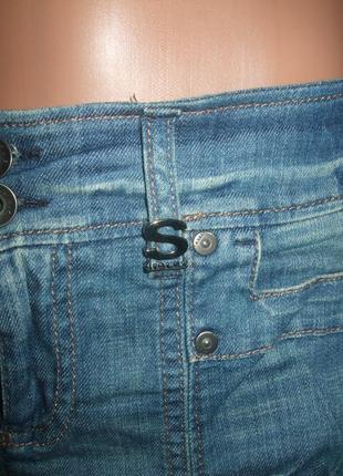 Брендовая джинсовая юбка , италия sisley4 фото