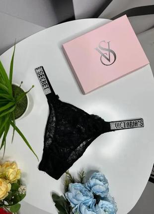 Танга бразилиана victoria's secret кружевные