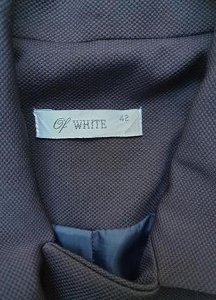 Молодежный пиджак, жакет of white турция7 фото