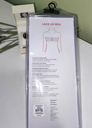 Бюстгальтер lace up bra5 фото