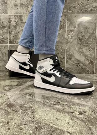 Кроссовки nike air jordan 1 (топ качество)