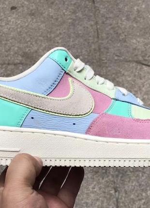 Кроссовки женские nike air force 1 easter egg, разноцветные (найк аир форс, найки)