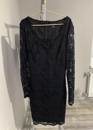 Ажурное платье