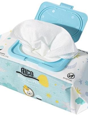 Детские влажные салфетки rico baby wipes 80 шт